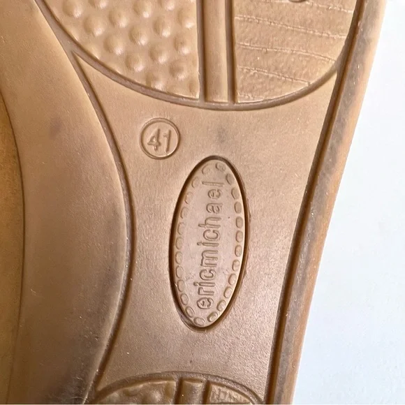 Eric Michael Flat Loafer slip on shoes size 41 9.5 -10 - Picture 5 of 5